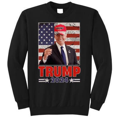 Anti Joe Biden Funny Conservative Donald Trump 2024 Sweatshirt