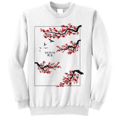 Aesthetic Japan Bonsai Korean Vaporwave Clothes Streetwear Sweatshirt
