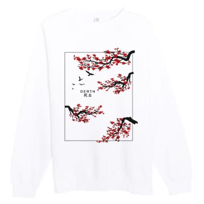 Aesthetic Japan Bonsai Korean Vaporwave Clothes Streetwear Premium Crewneck Sweatshirt