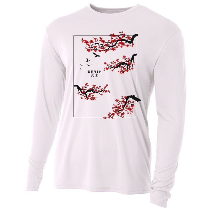 Aesthetic Japan Bonsai Korean Vaporwave Clothes Streetwear Cooling Performance Long Sleeve Crew