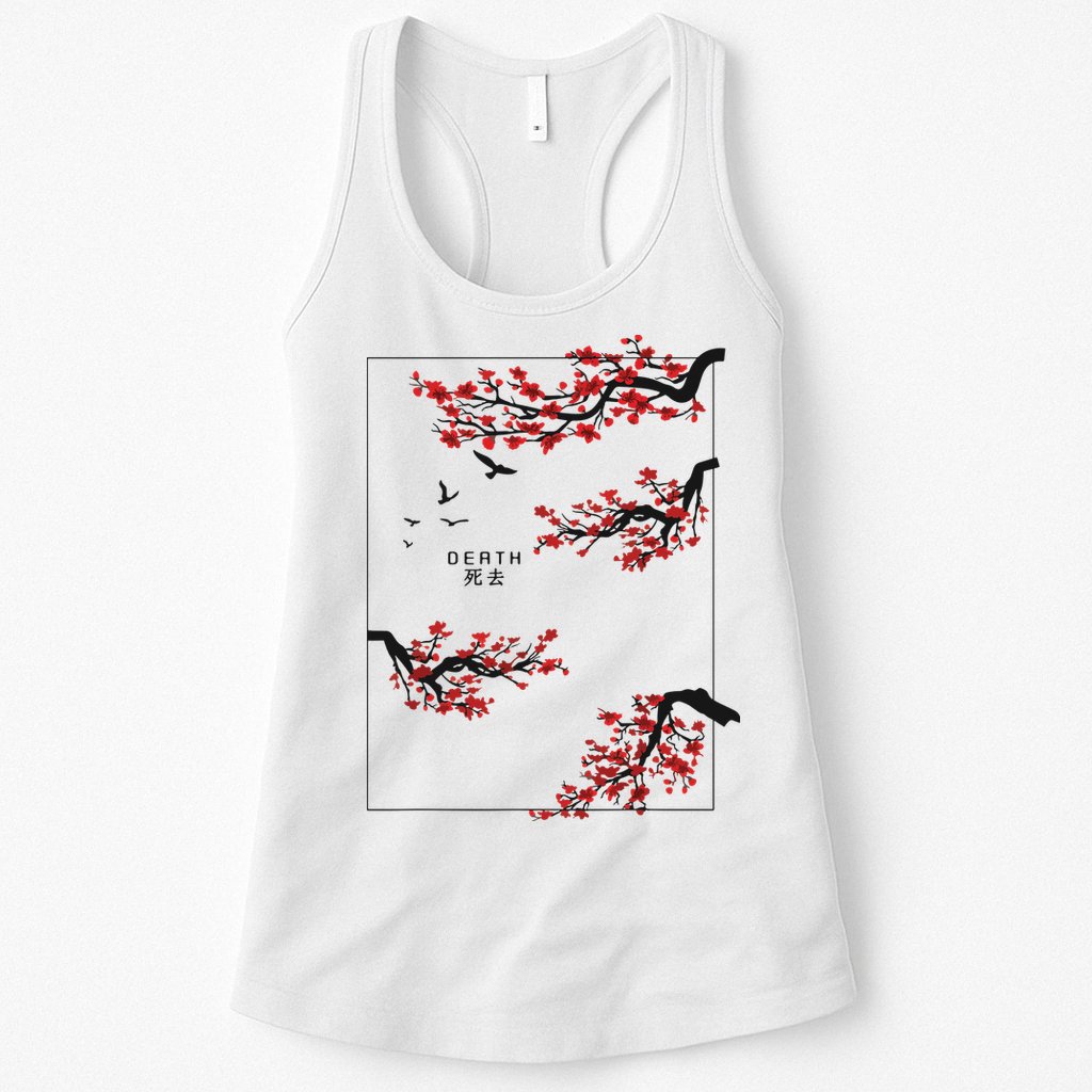 Aesthetic Japan Bonsai Korean Vaporwave Clothes Streetwear Womens Tank Top