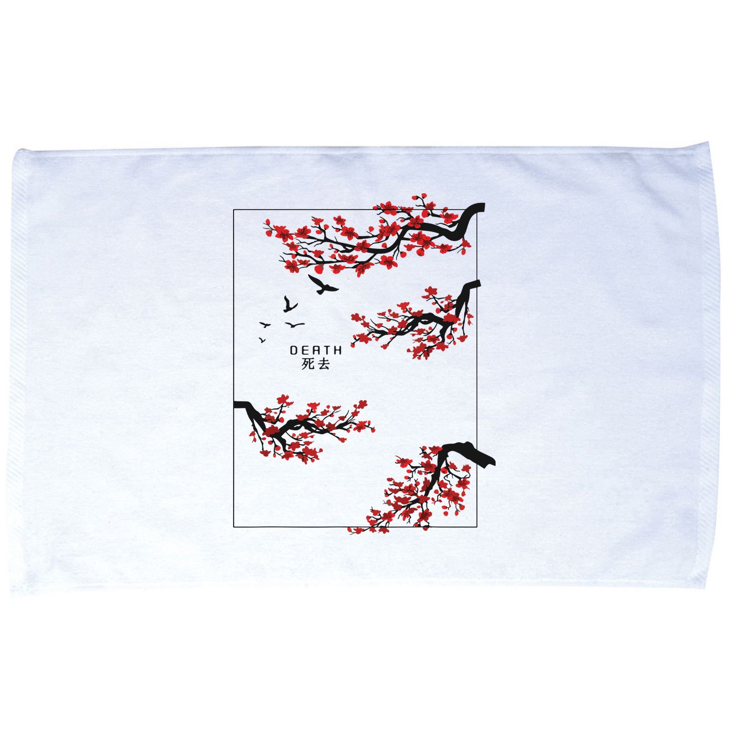 Aesthetic Japan Bonsai Korean Vaporwave Clothes Streetwear Microfiber Hand Towel