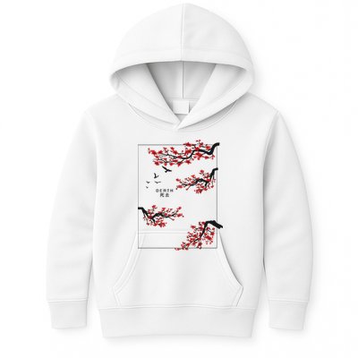 Aesthetic Japan Bonsai Korean Vaporwave Clothes Streetwear Kids Hoodie