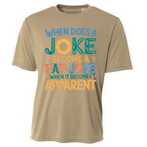 A Joke Becomes A Dad Joke When It Becomes Apparent Cooling Performance Crew T-Shirt