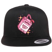 Astarions Juice Box Astarion BaldurS Gate 3 Flat Bill Trucker Hat