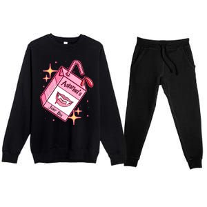 Astarions Juice Box Astarion BaldurS Gate 3 Premium Crewneck Sweatsuit Set