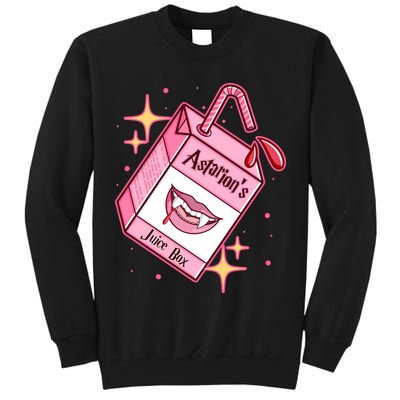 Astarions Juice Box Astarion BaldurS Gate 3 Tall Sweatshirt