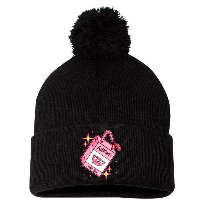 Astarions Juice Box Astarion BaldurS Gate 3 Pom Pom 12in Knit Beanie