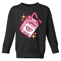 Astarions Juice Box Astarion BaldurS Gate 3 Toddler Sweatshirt