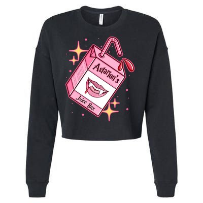 Astarions Juice Box Astarion BaldurS Gate 3 Cropped Pullover Crew