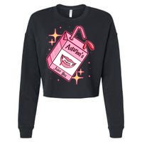 Astarions Juice Box Astarion BaldurS Gate 3 Cropped Pullover Crew