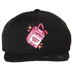 Astarions Juice Box Astarion BaldurS Gate 3 Wool Snapback Cap