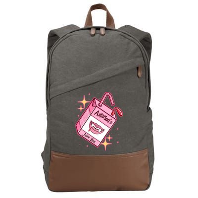 Astarions Juice Box Astarion BaldurS Gate 3 Cotton Canvas Backpack