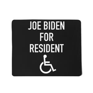 Anti Joe Biden Republican Design Joe Biden For Resident Mousepad