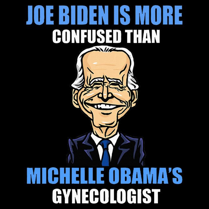 Anti Joe Biden Is More Confused Than ObamaS Gynecologist Women's Crop Top Tee