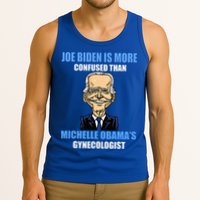 Anti Joe Biden Is More Confused Than ObamaS Gynecologist Tank Top