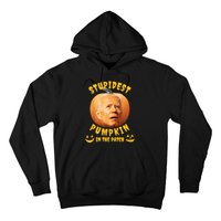 Anti Joe Biden Stupidest Pumpkin In The Patch Halloween Hoodie