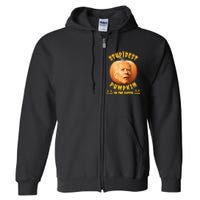 Anti Joe Biden Stupidest Pumpkin In The Patch Halloween Full Zip Hoodie