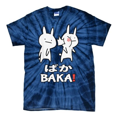 Anime Japanese Baka Rabbit Slap Otaku Manga Baka Japanese Tie-Dye T-Shirt