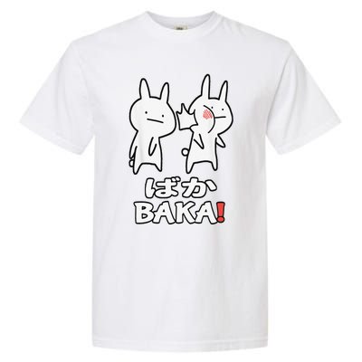 Anime Japanese Baka Rabbit Slap Otaku Manga Baka Japanese Garment-Dyed Heavyweight T-Shirt