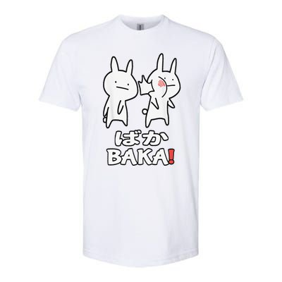 Anime Japanese Baka Rabbit Slap Otaku Manga Baka Japanese Softstyle® CVC T-Shirt