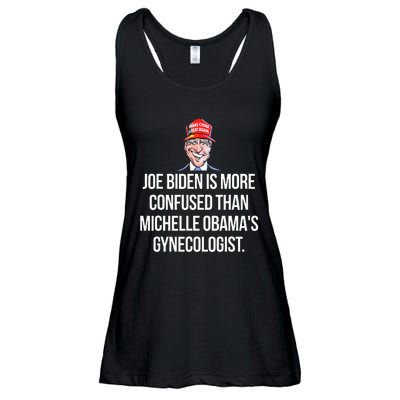 Anti Joe Biden Is More Confused Than Obama's Gynecologist Ladies Essential Flowy Tank