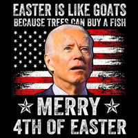 Anti Joe Biden Merry 4th Of Easter 4th Of July Backpack