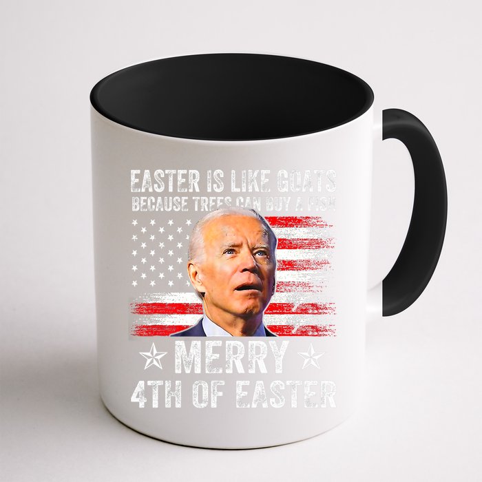 Anti Joe Biden Merry 4th Of Easter 4th Of July Mug