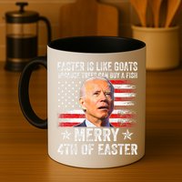 Anti Joe Biden Merry 4th Of Easter 4th Of July Mug