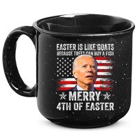 Anti Joe Biden Merry 4th Of Easter 4th Of July 15oz Campfire Ceramic Mug