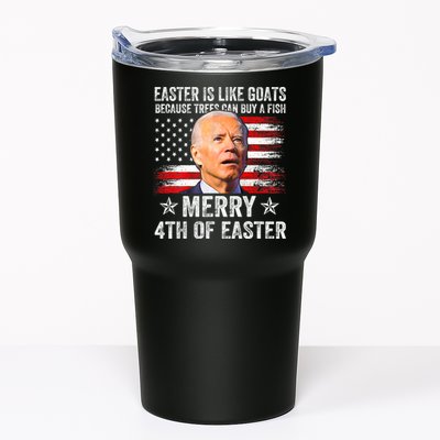 Anti Joe Biden Merry 4th Of Easter 4th Of July Tumbler