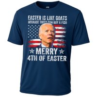 Anti Joe Biden Merry 4th Of Easter 4th Of July Performance Shirt