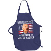 Anti Joe Biden Merry 4th Of Easter 4th Of July Apron
