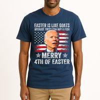 Anti Joe Biden Merry 4th Of Easter 4th Of July Tall T-Shirt