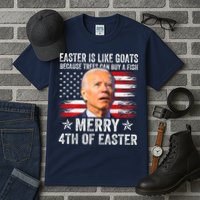Anti Joe Biden Merry 4th Of Easter 4th Of July Tall T-Shirt