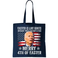 Anti Joe Biden Merry 4th Of Easter 4th Of July Bag