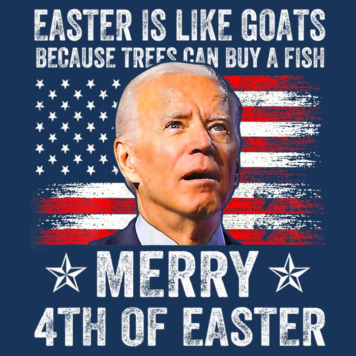Anti Joe Biden Merry 4th Of Easter 4th Of July Bag