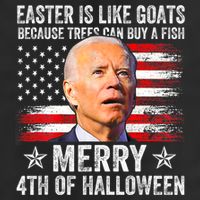 Anti Joe Biden Merry 4th Of Halloween 4th Of July 15oz Campfire Ceramic Mug