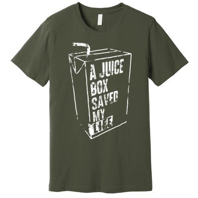 A Juice Box Saved My Life Premium T-Shirt