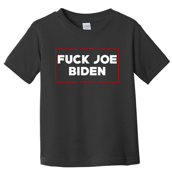 Anti Joe Biden Fuck Biden Biden Is Not My President Toddler T-Shirt