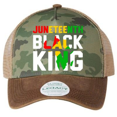 Awesome Juneteenth Black King Melanin Fathers Day Boy Legacy Tie Dye Trucker Hat