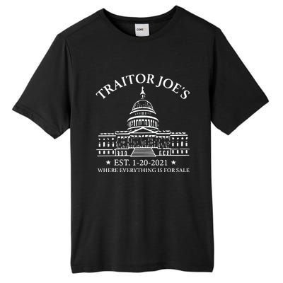 Anti Joe Biden Traitor Biden Tall Fusion ChromaSoft Performance T-Shirt