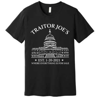 Anti Joe Biden Traitor Biden Premium T-Shirt