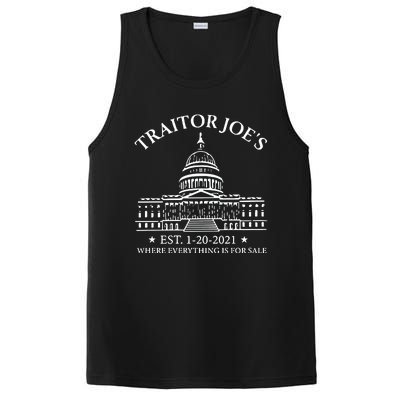 Anti Joe Biden Traitor Biden PosiCharge Competitor Tank