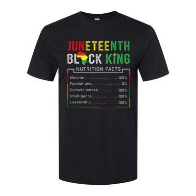 Awesome Juneteenth Black King Melanin Fathers Day Softstyle CVC T-Shirt