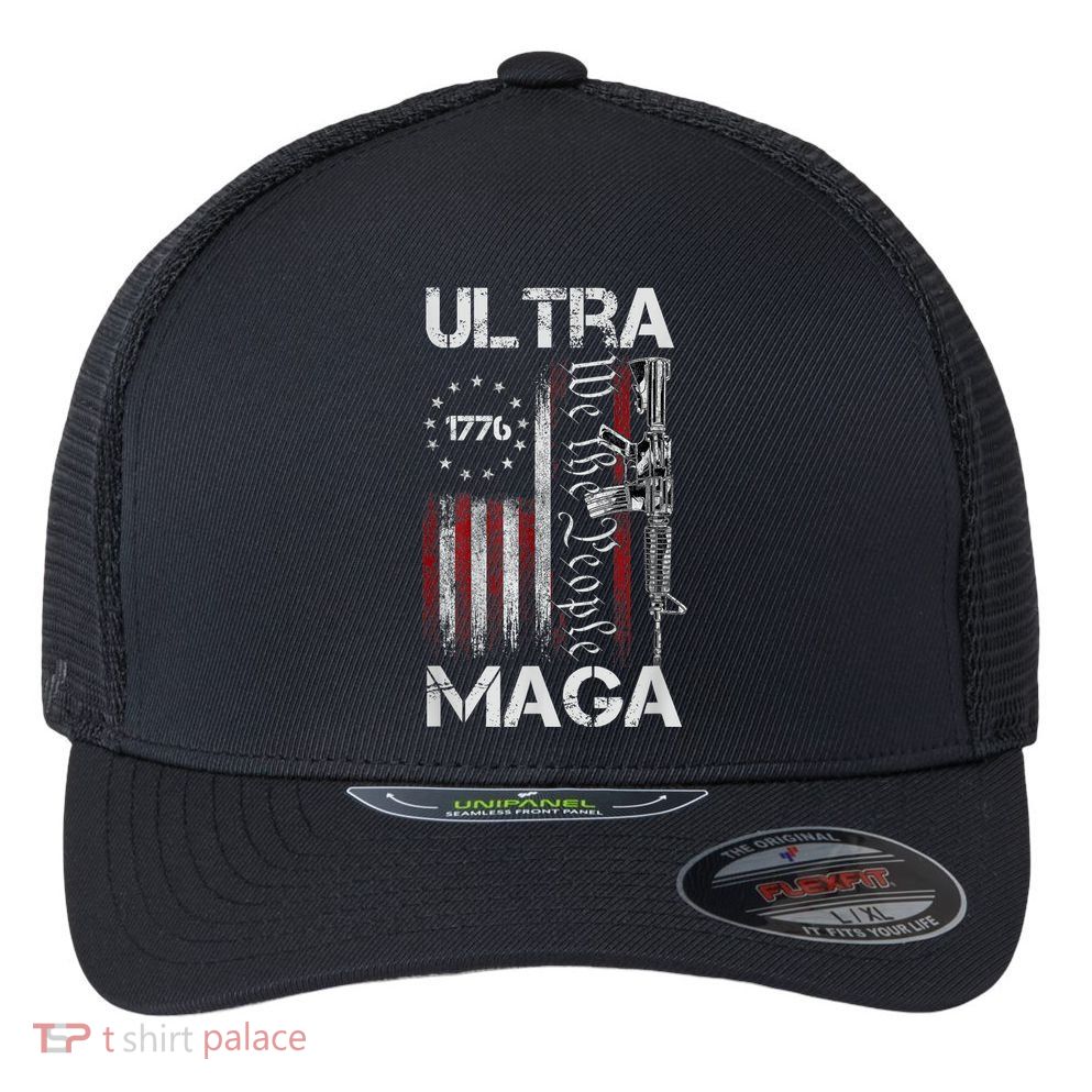 Anti Joe Biden Ultra Maga The Return Of The Great Maga King Flexfit Unipanel Trucker Cap