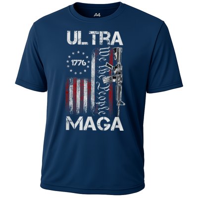 Anti Joe Biden Ultra Maga The Return Of The Great Maga King Performance Shirt