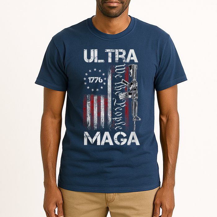 Anti Joe Biden Ultra Maga The Return Of The Great Maga King Tall T-Shirt