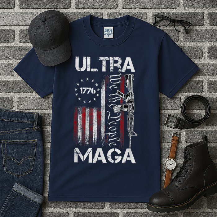 Anti Joe Biden Ultra Maga The Return Of The Great Maga King Tall T-Shirt