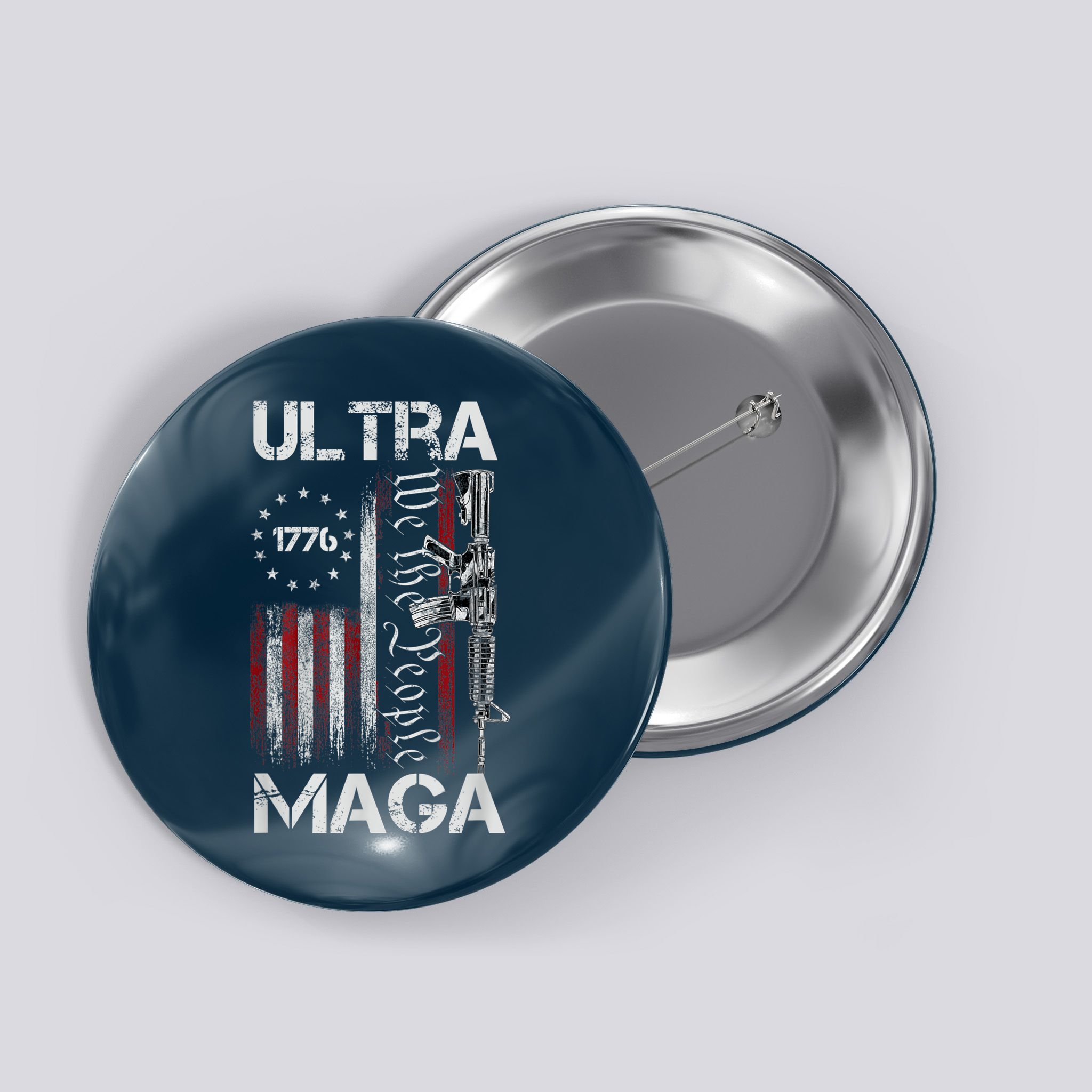 Anti Joe Biden Ultra Maga The Return Of The Great Maga King Button